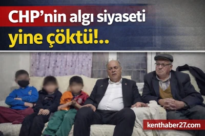 CHP Gaziantep İl Başkanı A&ccedil;ar&rsquo;a yanlış bilgi vermişler. CHP&rsquo;nin Algı Siyaseti yine &ccedil;&ouml;kt&uuml;!..