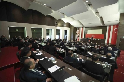 CHP Genel Başkanı &Ouml;zel, il başkanları toplantısına başkanlık etti
