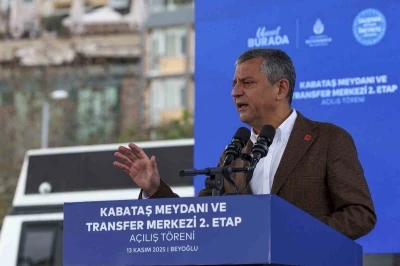 CHP Genel Başkanı Özel: &quot;2. etabı tamamlamanın memnuniyeti içindeyiz&quot;
