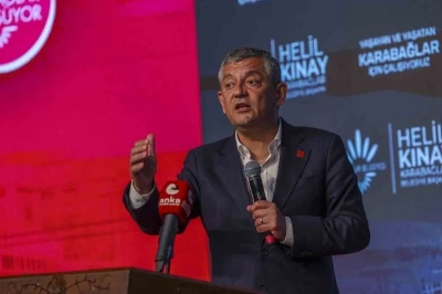 CHP Genel Başkanı &Ouml;zel: "Didişmek yerine kentleri depreme hazırlamak lazım"
