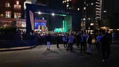 CHP İstanbul İl Başkanlığı çevresinde güvenlik önlemi
