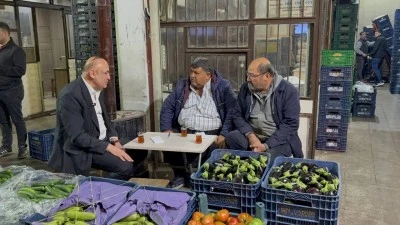 CHP&rsquo;li Melih Meri&ccedil;&rsquo;ten GATEM Sebze Hali&rsquo;nde Sert Tepki