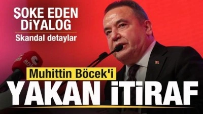 CHP'li Muhittin Böcek'i yakan itiraf! Şoke eden diyalog! Skandal detaylar