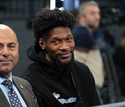 Chris Silva, Beşiktaş-Fenerbah&ccedil;e ma&ccedil;ını takip etti
