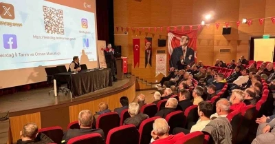 &Ccedil;ift&ccedil;ilere destek toplantısı: Yeni model anlatıldı
