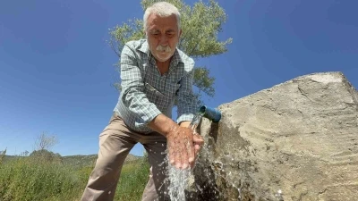 Cildi güzelleştirdiğine inanılan Bulamur Çermiği suyu rağbet görüyor
