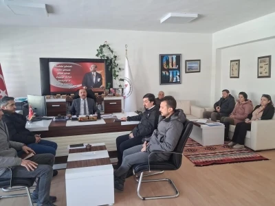 &Ccedil;ıldırda  okul m&uuml;d&uuml;rleri toplandı
