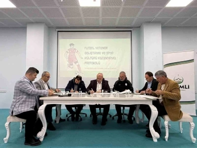 &Ccedil;ilimli&rsquo;de eğitim ve spor i&ccedil;in g&uuml;&ccedil; birliği protokol&uuml;
