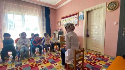 &Ccedil;ilimli&rsquo;de miniklere ağız ve diş sağlığı eğitimi
