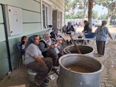 &Ccedil;imentepe&rsquo;de birlik ve beraberlik i&ccedil;in kazanlar kaynadı
