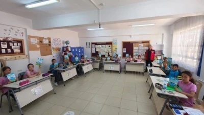 &Ccedil;ine&rsquo;de &ouml;ğrencilere su verimliliğinin &ouml;nemi anlatıldı
