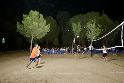 Çine’de sokak voleybolu turnuvası başladı
