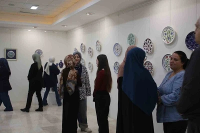 Çini Sanatı SAÜ’de sergilendi
