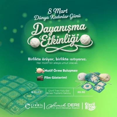 &Ccedil;ivril&rsquo;de 8 Mart&rsquo;a &ouml;zel dayanışma programı
