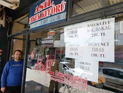&Ccedil;ivrilli berberden dayanışma &ouml;rneği
