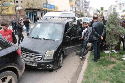 Cizre&rsquo;de zincirleme kaza: 1 yaralı
