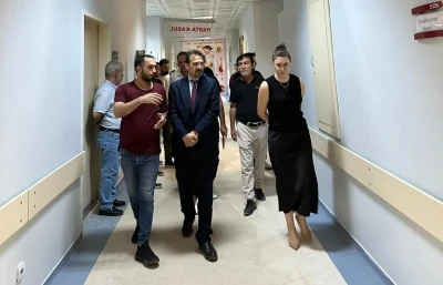 Cizre Devlet Hastanesi Başhekimi saha denetimine çıkıp, sorunları yerinde inceledi
