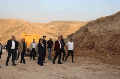 Cizre-Silopi yolunda çalışmalar hızla ilerliyor
