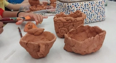 Çocuk Üniversitesi’nde minikler seramikle hayal güçlerini geliştirdi
