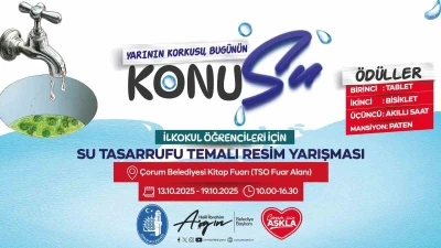 Çocuklar &quot;su tasarrufu&quot; konulu resimlerle yarışacak
