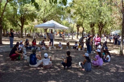 Çocuklar sanatla buluştu
