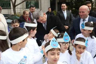 &Ccedil;ocuklara su tasarrufu bilinci kazandırılyor
