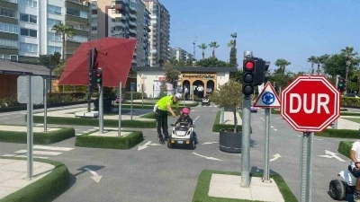 Çocuklara trafikte güvenli yarınlar eğitimi
