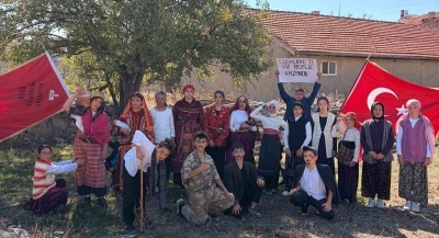 Çocuklardan Cumhuriyet Bayramı’na özel farklı kutlama
