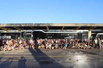 &Ccedil;ocuklardan yerinde toplu taşıma ve ulaşım incelemesi
