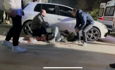 &Ccedil;ocukların &ouml;n&uuml;nde dehşet sa&ccedil;an ş&uuml;pheli tutuklandı
