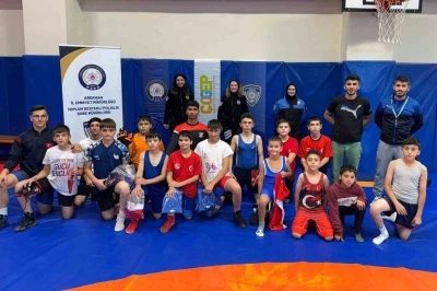 ÇOGEP Projesi kapsamında &quot;Güreş Kursu&quot; açıldı
