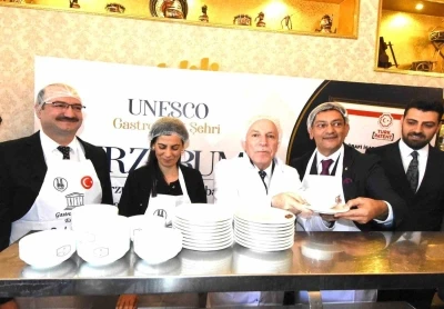 Coğrafi işaret alan Erzurum &rsquo;pa&ccedil;a &ccedil;orbası&rsquo; tanıtıldı
