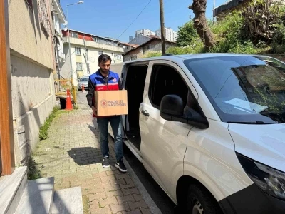 &Ccedil;&ouml;lyak hastalarına &ouml;zel gıda kolisi desteği
