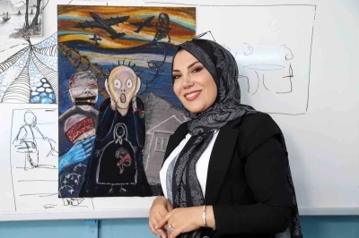 &Ccedil;&ouml;p değil sanat eseri: &Ouml;ğretmen Hatice Şent&uuml;rk&rsquo;ten ilham veren geri d&ouml;n&uuml;ş&uuml;m projesi
