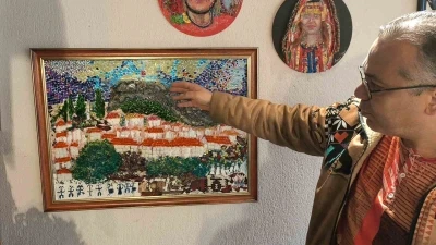 &Ccedil;&ouml;pten sanat &uuml;retiyor

