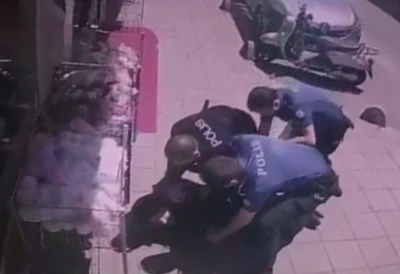 &Ccedil;orlu&rsquo;da 2 polisin şehit olduğu olayda saldırganın yakalanma anı g&ouml;r&uuml;nt&uuml;leri ortaya &ccedil;ıktı
