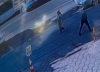 Çorlu’da otomobil yayaya çarptı
