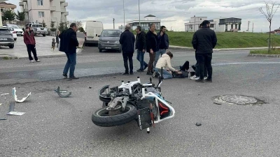 &Ccedil;orlu&rsquo;da trafik kazası: 2 yaralı
