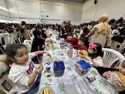&Ccedil;orum Belediyesi&rsquo;nden &ccedil;ocuklara "tekne orucu" iftarı
