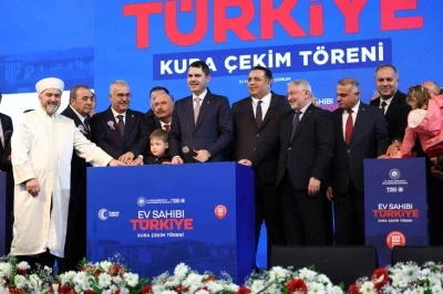 &Ccedil;orum&rsquo;da 2 bin 867 konutun hak sahipleri belirlendi
