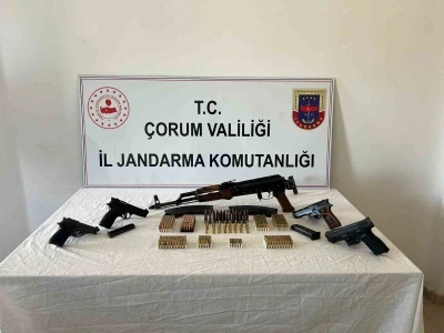 Çorum’da kaçak silah operasyonu: 1 kişi tutuklandı
