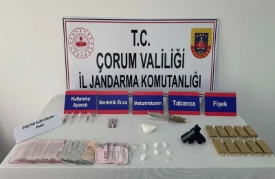 &Ccedil;orum&rsquo;da uyuşturucu operasyonu
