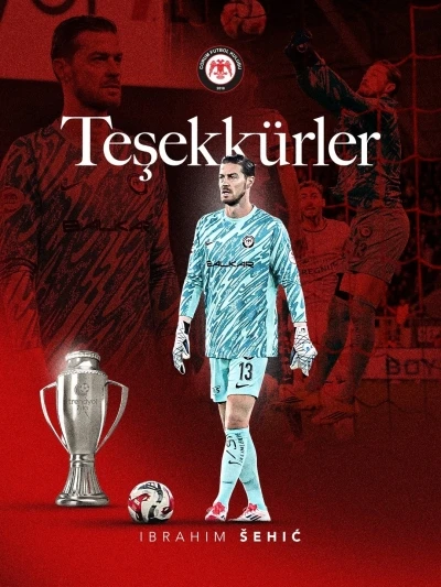 &Ccedil;orum FK, İbrahim Sehic ile yollarını ayırdı
