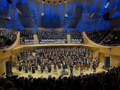 CSO’nun 200. yılı Dünya Koro Günü’nde 500 koristin verdiği konserle taçlandı
