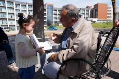 &Ccedil;ukurova&rsquo;da miniklerden yaşlılara anlamlı ziyaret
