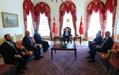 Cumhurbaşkanı Erdğan, T&uuml;rkiye Ermenileri Patriği Sahak Maşalyan&rsquo;ı kabul etti
