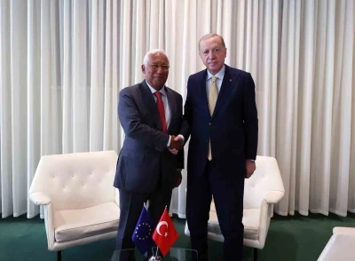 Cumhurbaşkanı Erdoğan, AB Konseyi Başkanı Costa’yı kabul etti
