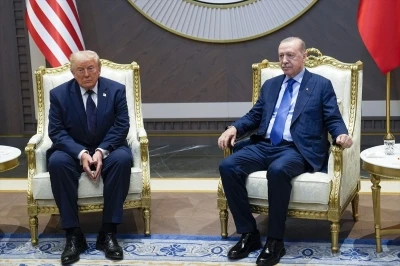 Cumhurbaşkanı Erdoğan, ABD Başkanı Trump&rsquo;ı resmi t&ouml;renle karşıladı

