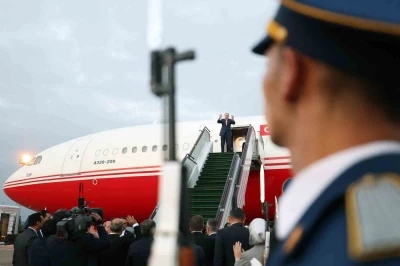Cumhurbaşkanı Erdoğan, Azerbaycan’daki temaslarını tamamladı
