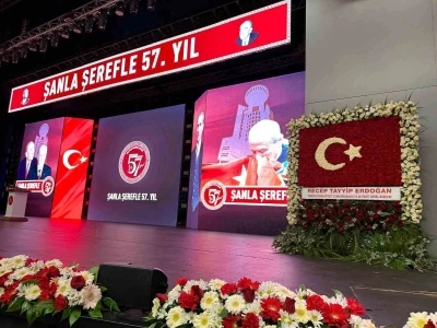 Cumhurbaşkanı Erdoğan&rsquo;dan Bah&ccedil;eli&rsquo;ye 57 g&uuml;l&uuml;n yer aldığı tebrik &ccedil;i&ccedil;eği
